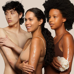 Foamy shower lather demonstrates luxurious cleansing experience by ZeroDerm.