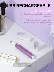 Ginity 2-in-1 trimmer for nose, ears, eyebrows, and facial hair.