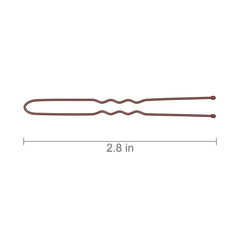 Giofumi long hair bobby pin secures a neat bun for daily wear