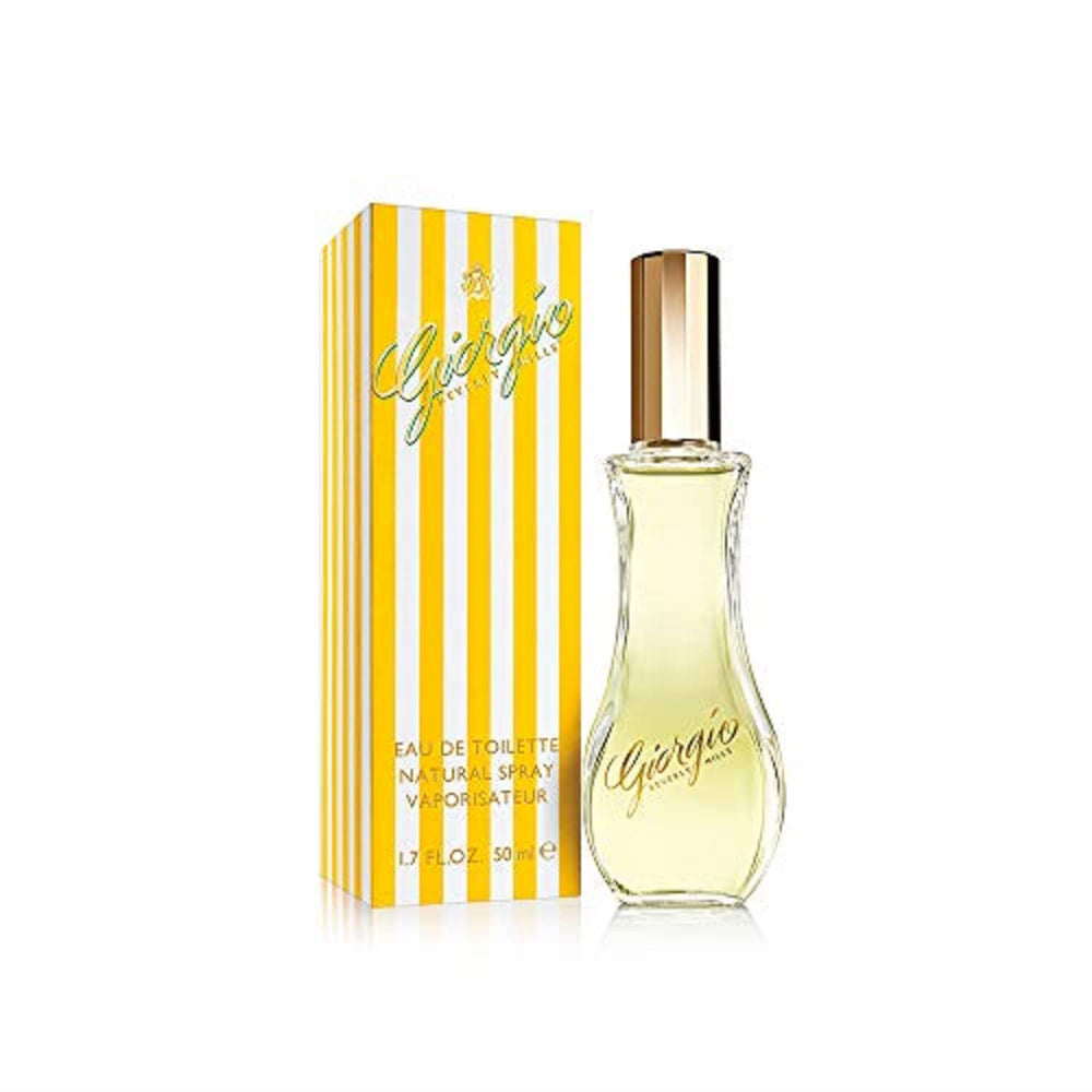 Giorgio Beverly Hills Women EDT bottle front view for everyday elegance.