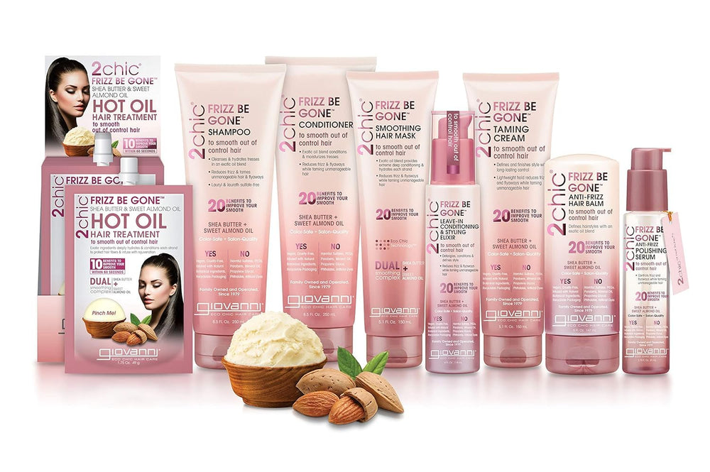 GIOVANNI 2chic Elixir: control del frizz para peinados duraderos sin peso.