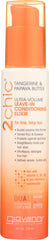 GIOVANNI 2chic Elixir Ultra-Volumen en botella: volumen ligero y rizos definidos
