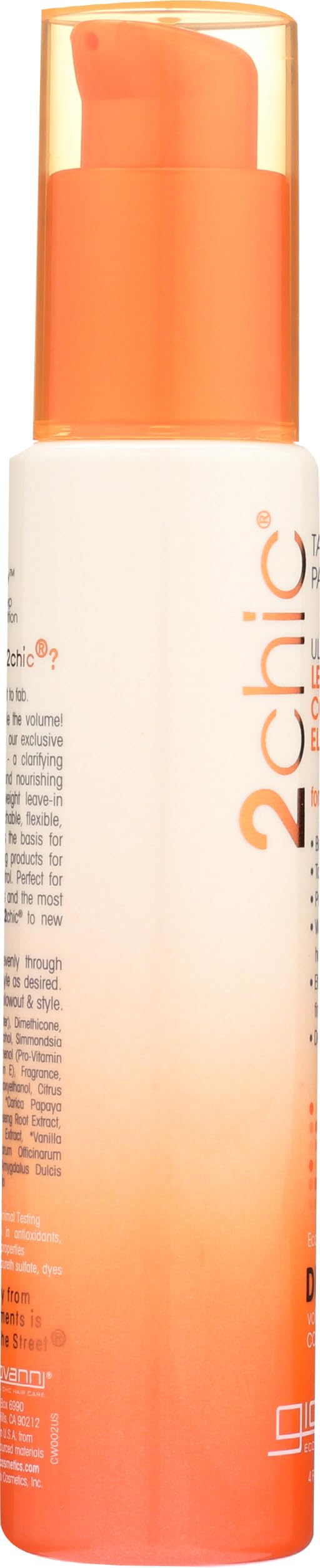 GIOVANNI 2chic Elixir Ultra-Volumen cabello definido y rizado