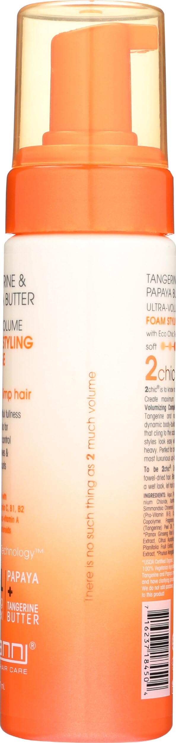 Fórmula vegana y libre de crueldad en la Mousse de Volumen Máximo.