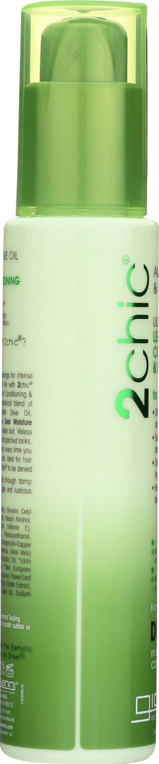 GIOVANNI 2chic Ultra-Moist Elixir: vegano y libre de crueldad.
