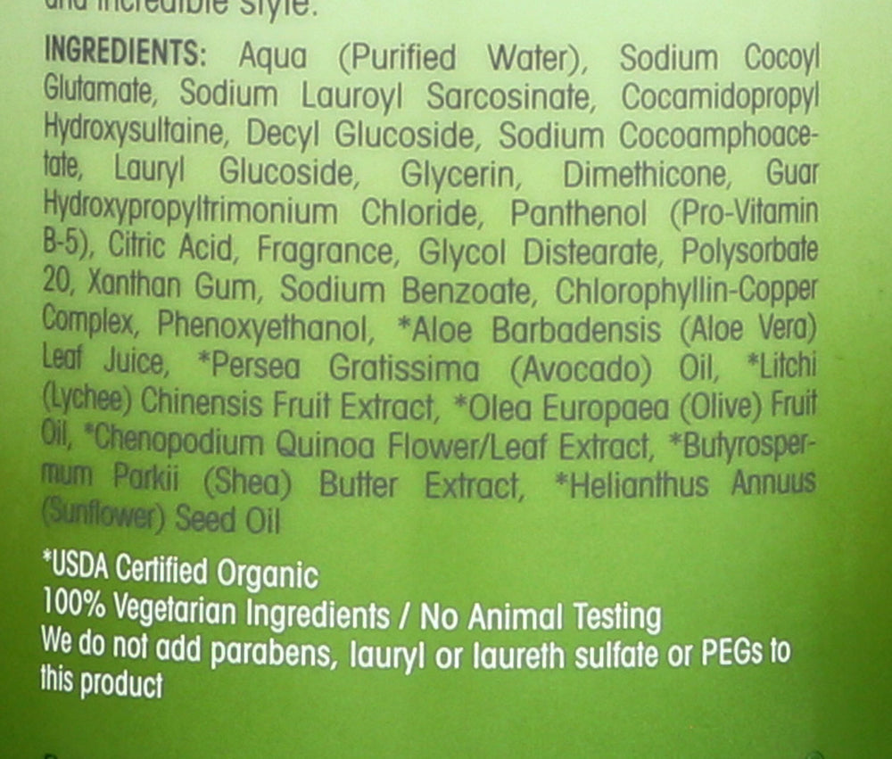 GIOVANNI 2chic Ultra-Moist Shampoo con Aloe Vera para equilibrio del pH.