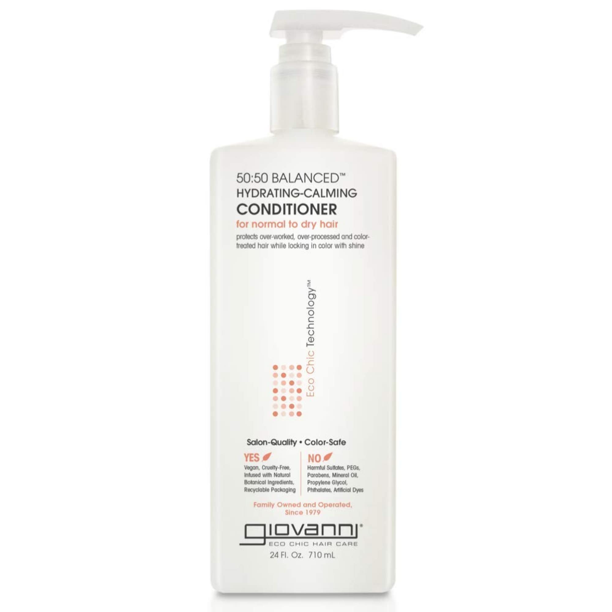 Giovanni Eco Chic 50:50 botella: acondicionador que protege el color y aporta brillo