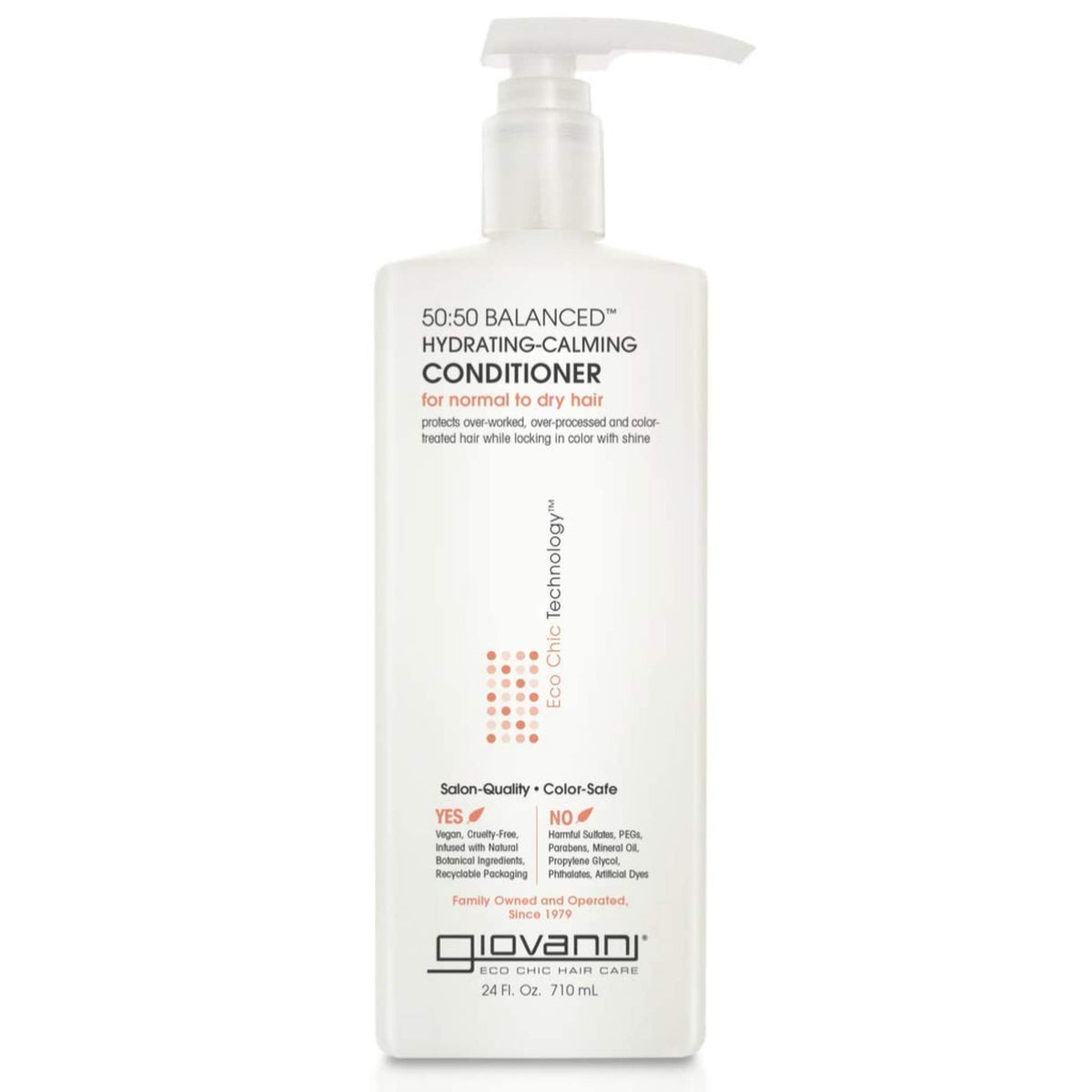 Giovanni Eco Chic 50:50 botella: acondicionador que protege el color y aporta brillo