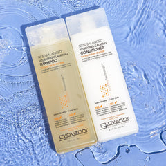 Giovanni Eco Chic 50:50 tras lavado: cabello brillante y manejable