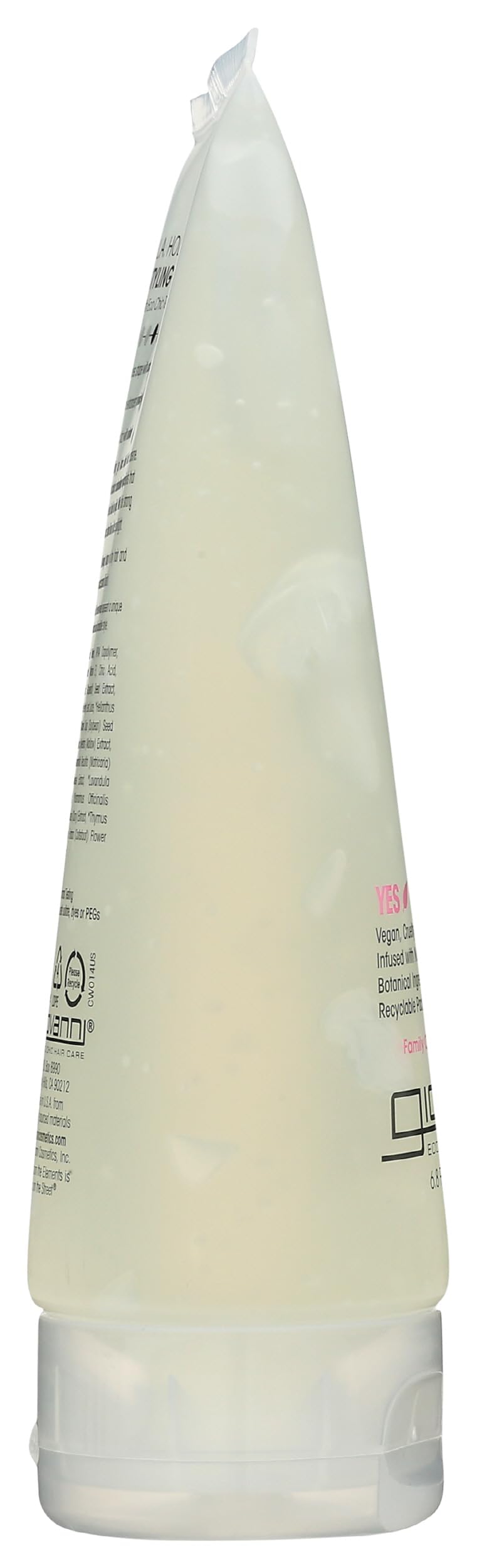Giovanni Styling Gel L.A. Natural paraben-free claim featured.
