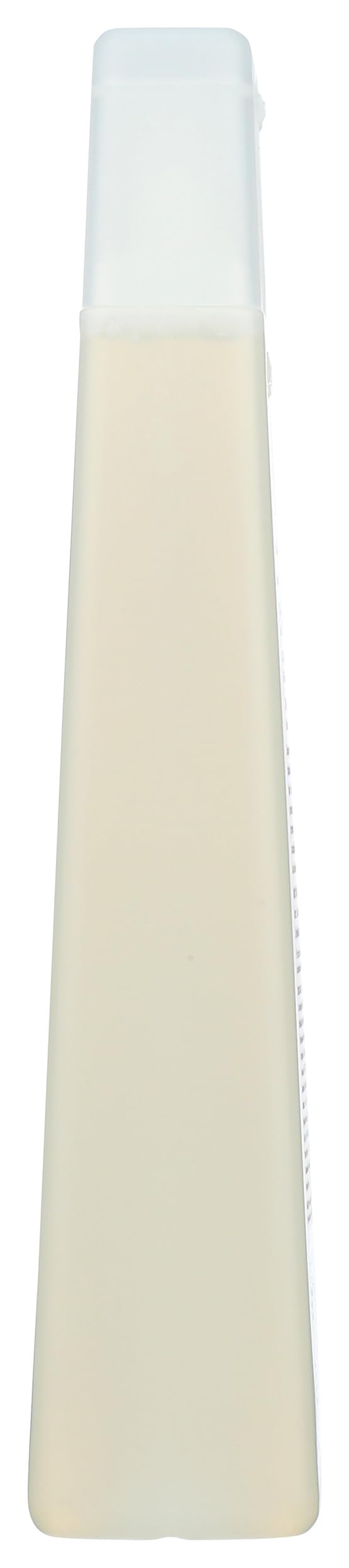 Product packaging shows suitability for all hair types.