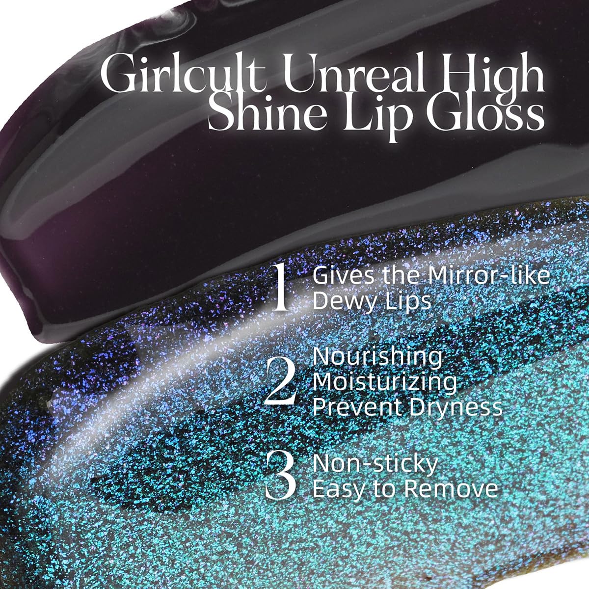 GIRLCULT Brillo labial nutritivo hidrata y suaviza los labios.