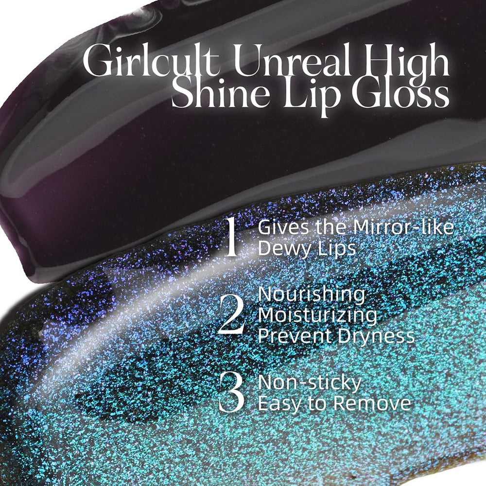GIRLCULT Brillo labial nutritivo hidrata y suaviza los labios.
