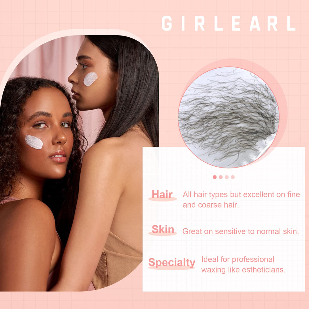 GIRLEARLE bikini wax beads provide comfortable bikini area waxing