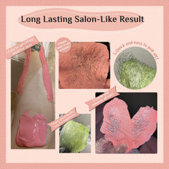 GIRLEARLE rose wax beads for effective removal of coarser hair.