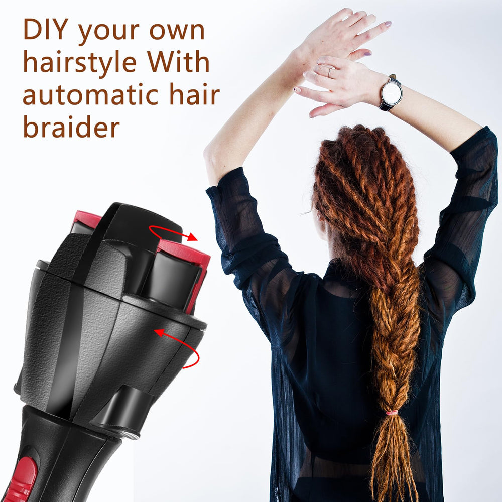 Gisafai hair twister in use demonstrates rapid braiding during busy mornings