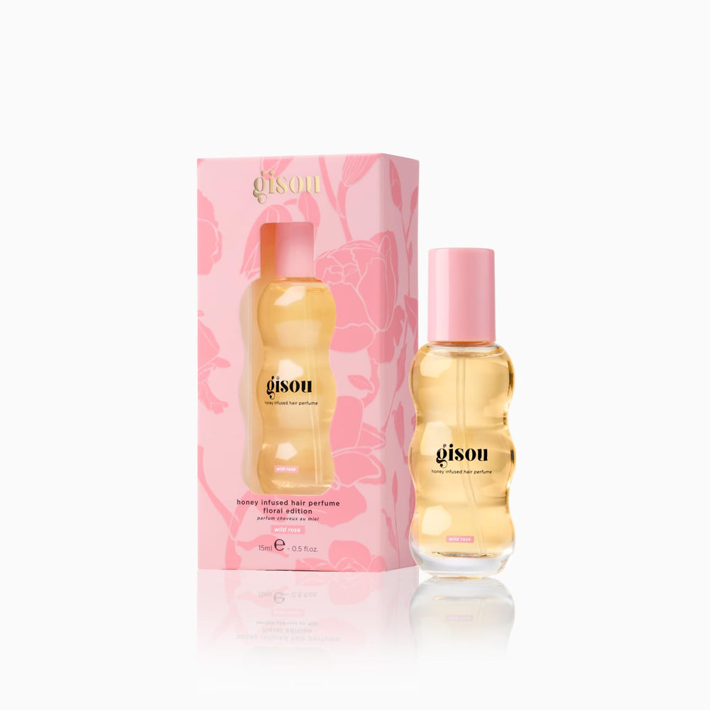 Gisou Honey Infused Hair Perfume travel-friendly bottle for post-workout refresh