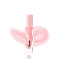 Gisou Lip Oil application on lips with smooth glide and lightweight feel.