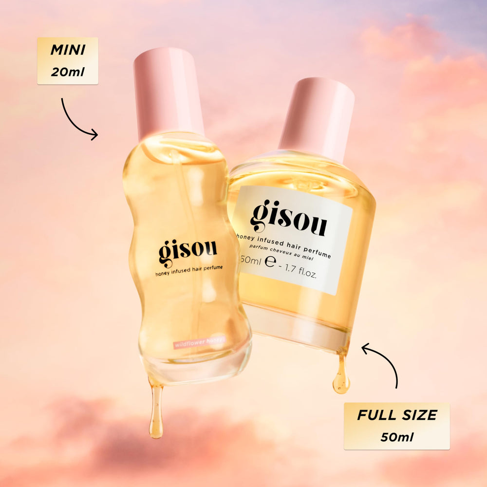 Gisou on-the-go refresh spray ideal after gym.