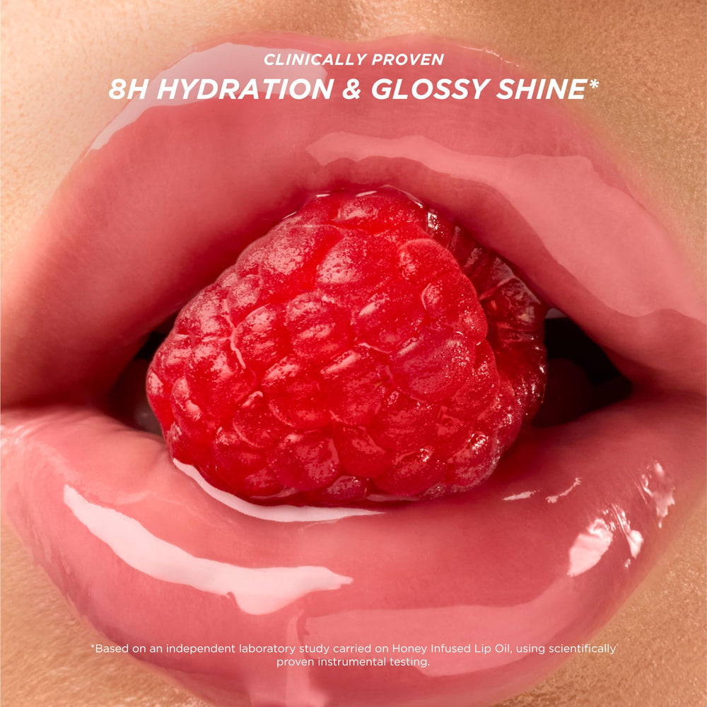 Gisou Ultra-Glossy Lip Oil delivers high shine without tack.