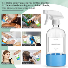 Non-slip silicone sleeve grip on a GIVAMEIHF bottle