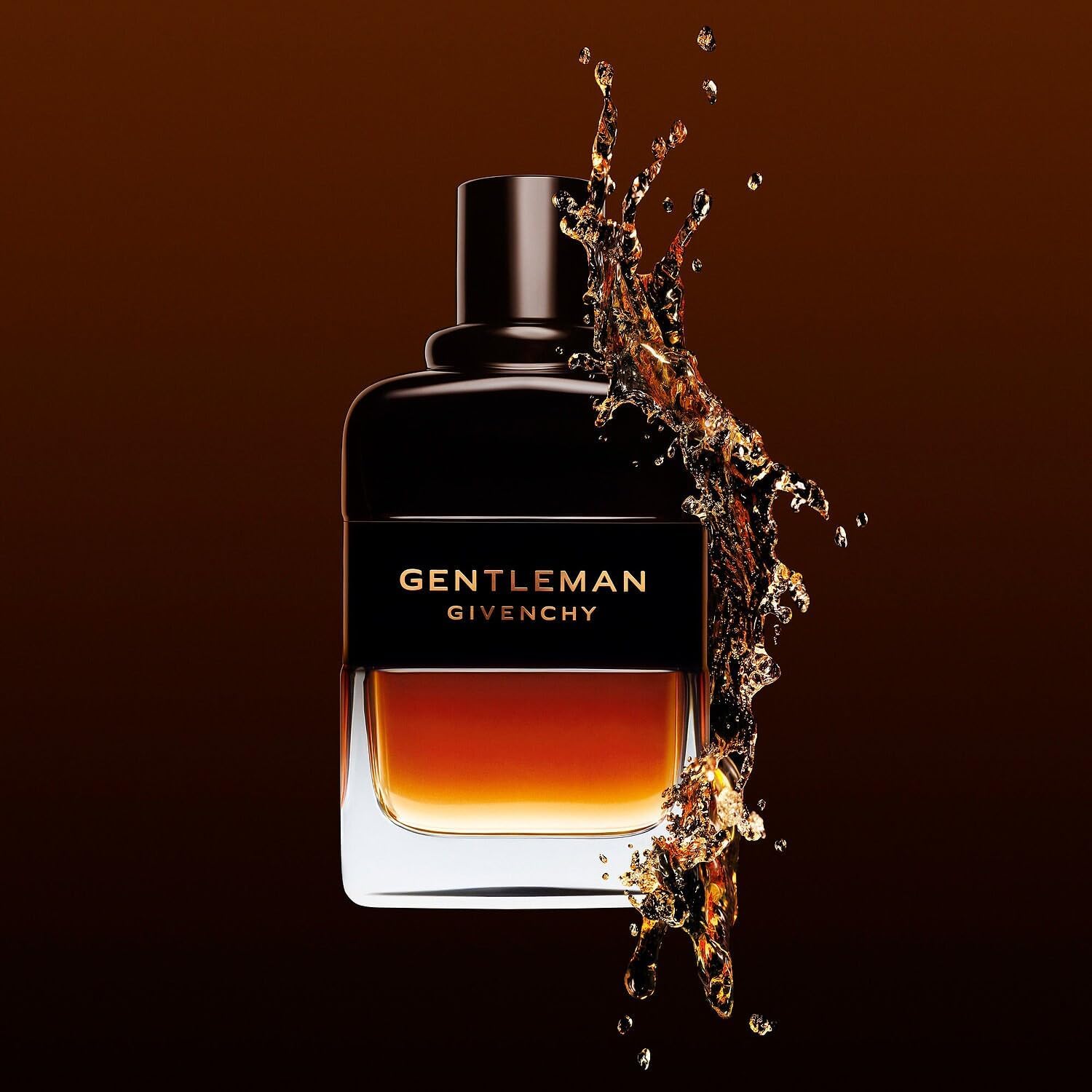 Givenchy Gentleman Reserve Privee EDP application on skin for lasting presence.