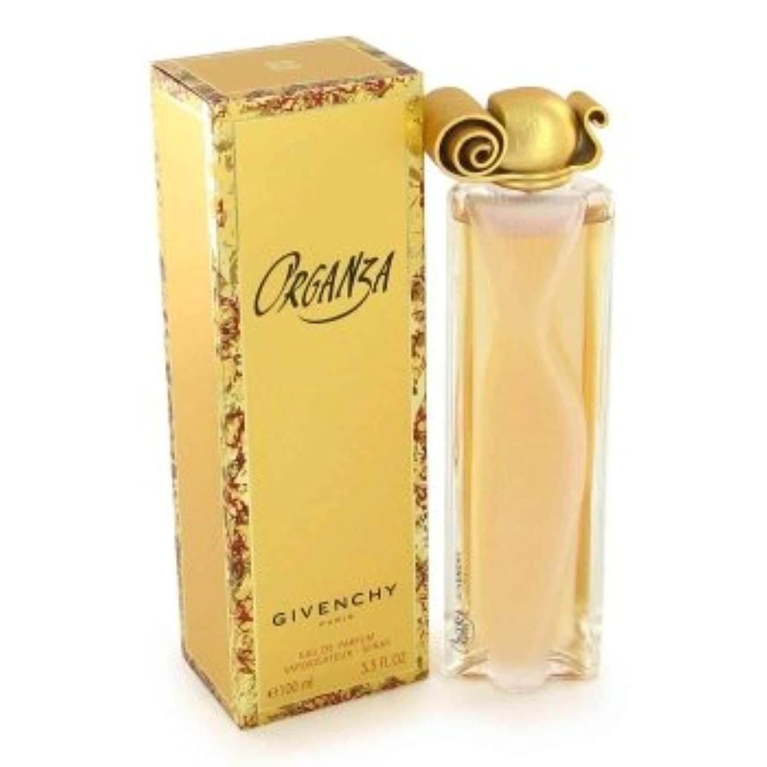 Givenchy Organza bottle front view, ideal for daytime wear and refined presence.