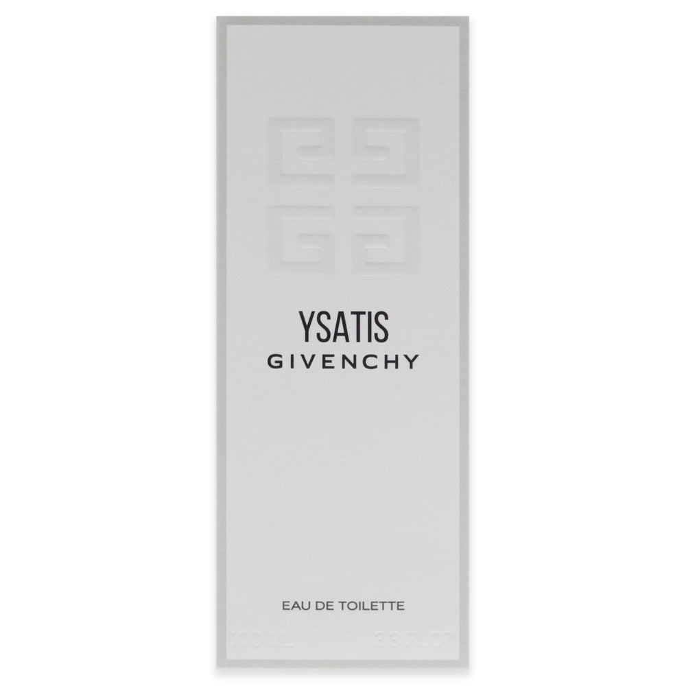 Givenchy Ysatis spray at wrist, easy application for daily fragrance.