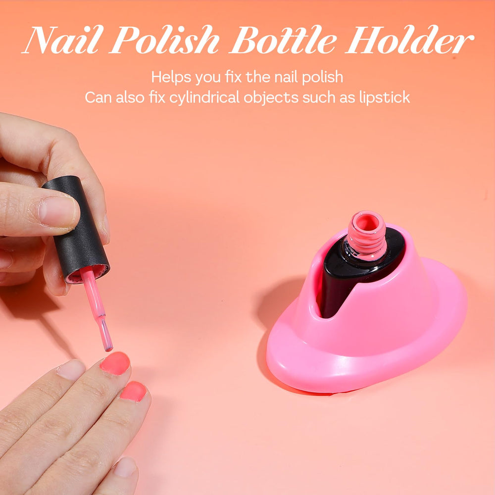 Gjinxi multipurpose holder also accommodates lipstick and lip gloss.