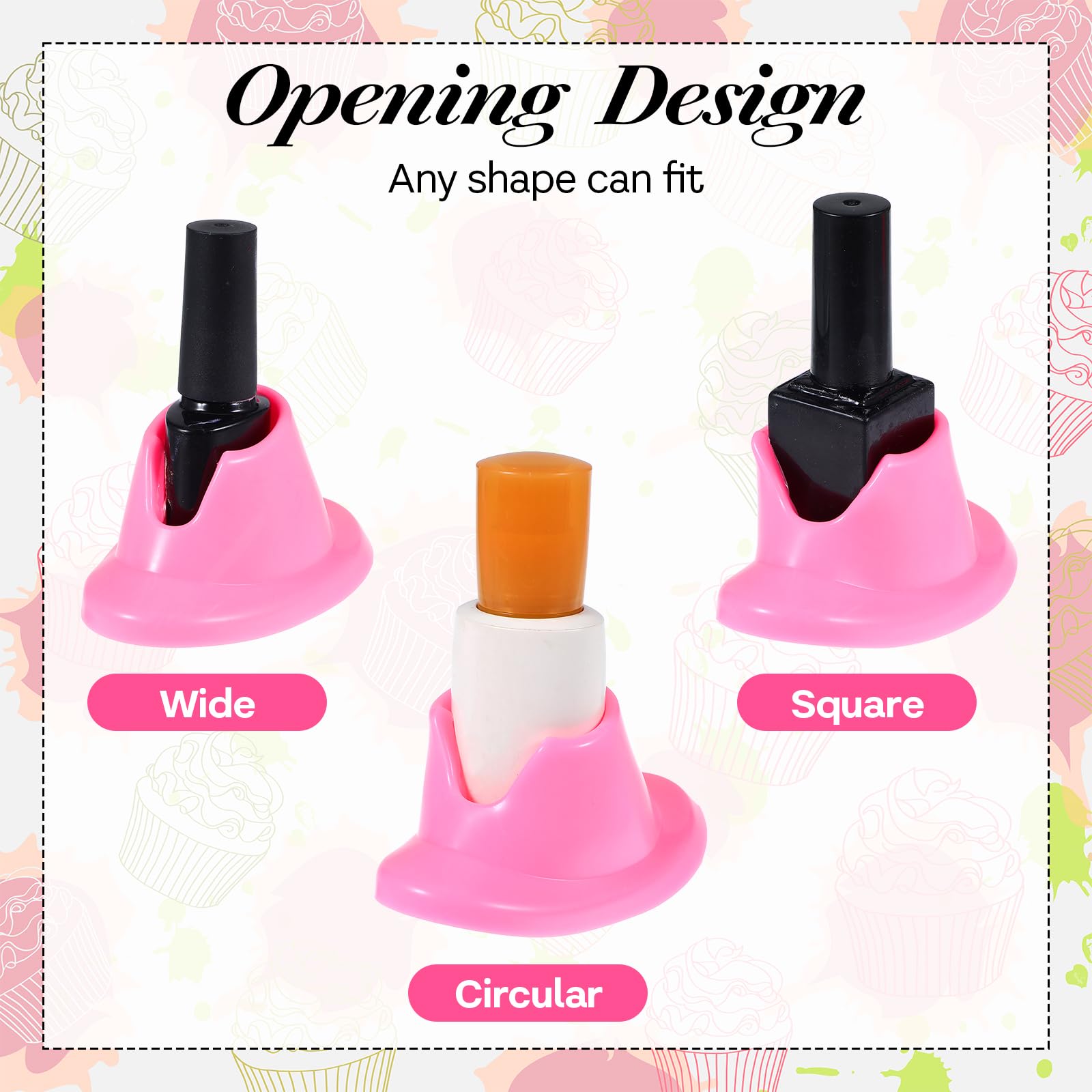Gjinxi nail art display tool with soft silicone housing.