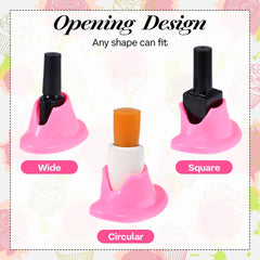 Gjinxi nail art display tool with soft silicone housing.