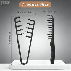 GJN comb set fine-teeth for detangling and precise styling
