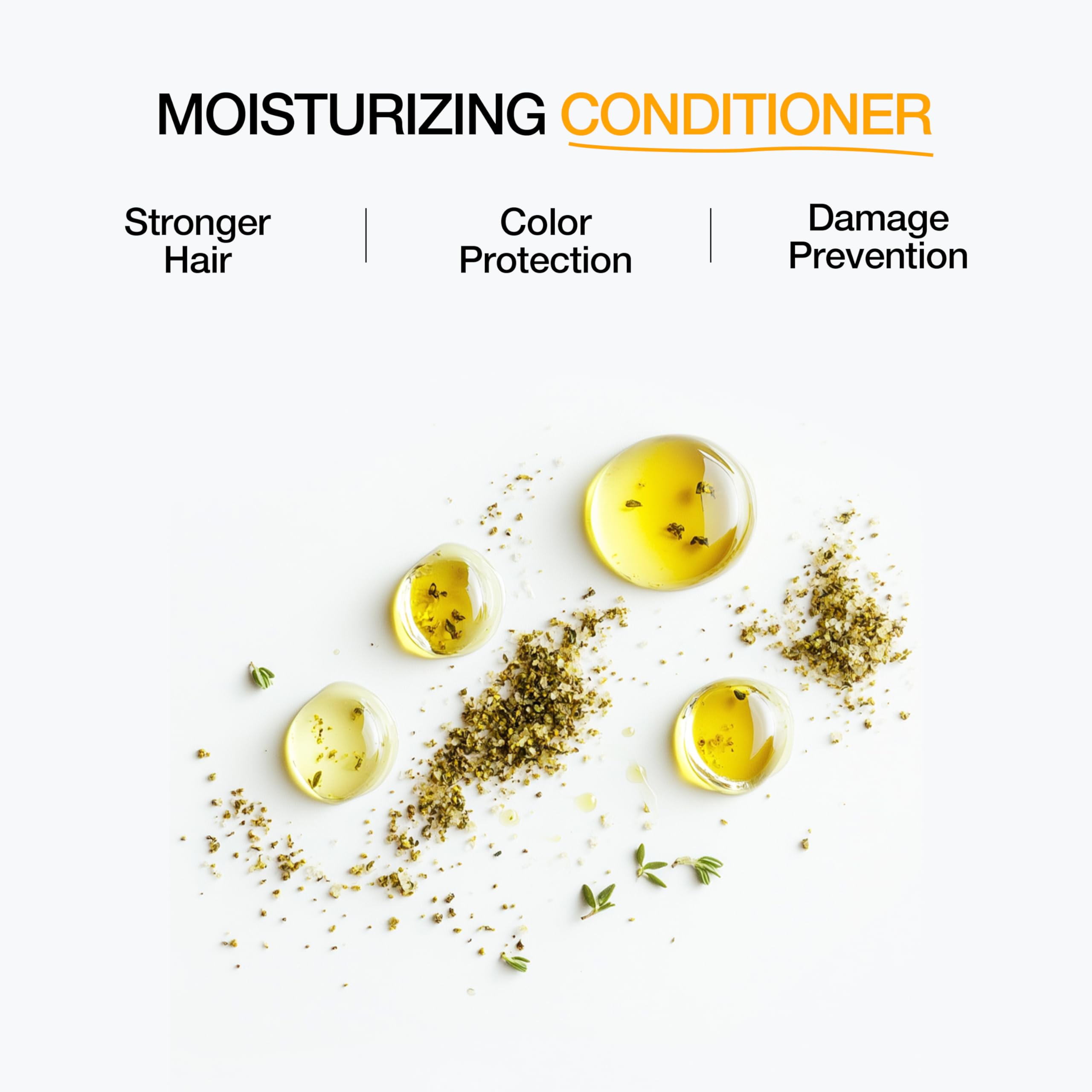 GK HAIR Hydrate conditioner glossy bottle shot suggests frizz control.