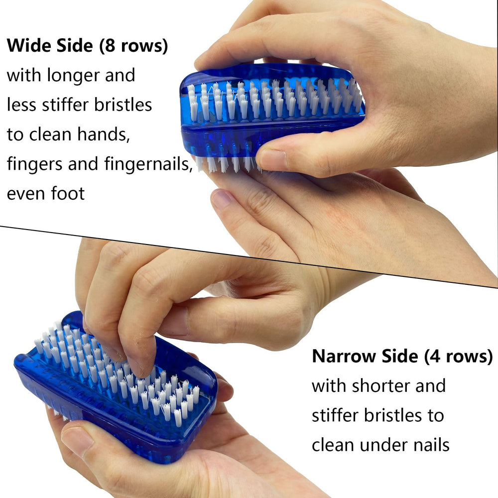 GKETN compact travel-size nail brush ready for on-the-go cleaning.
