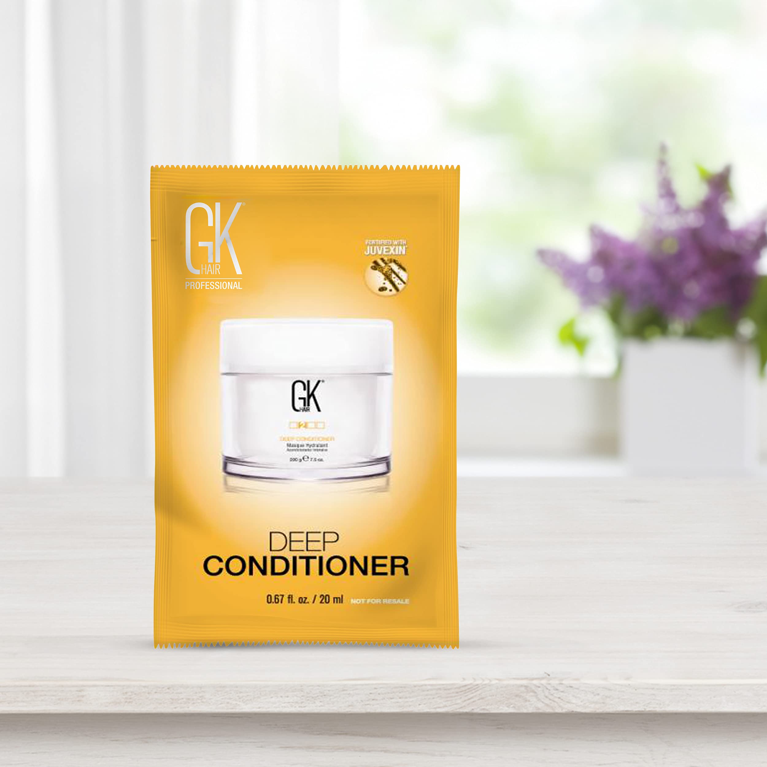  GK HAIR aplicación suave distribuye el producto en cada hebra