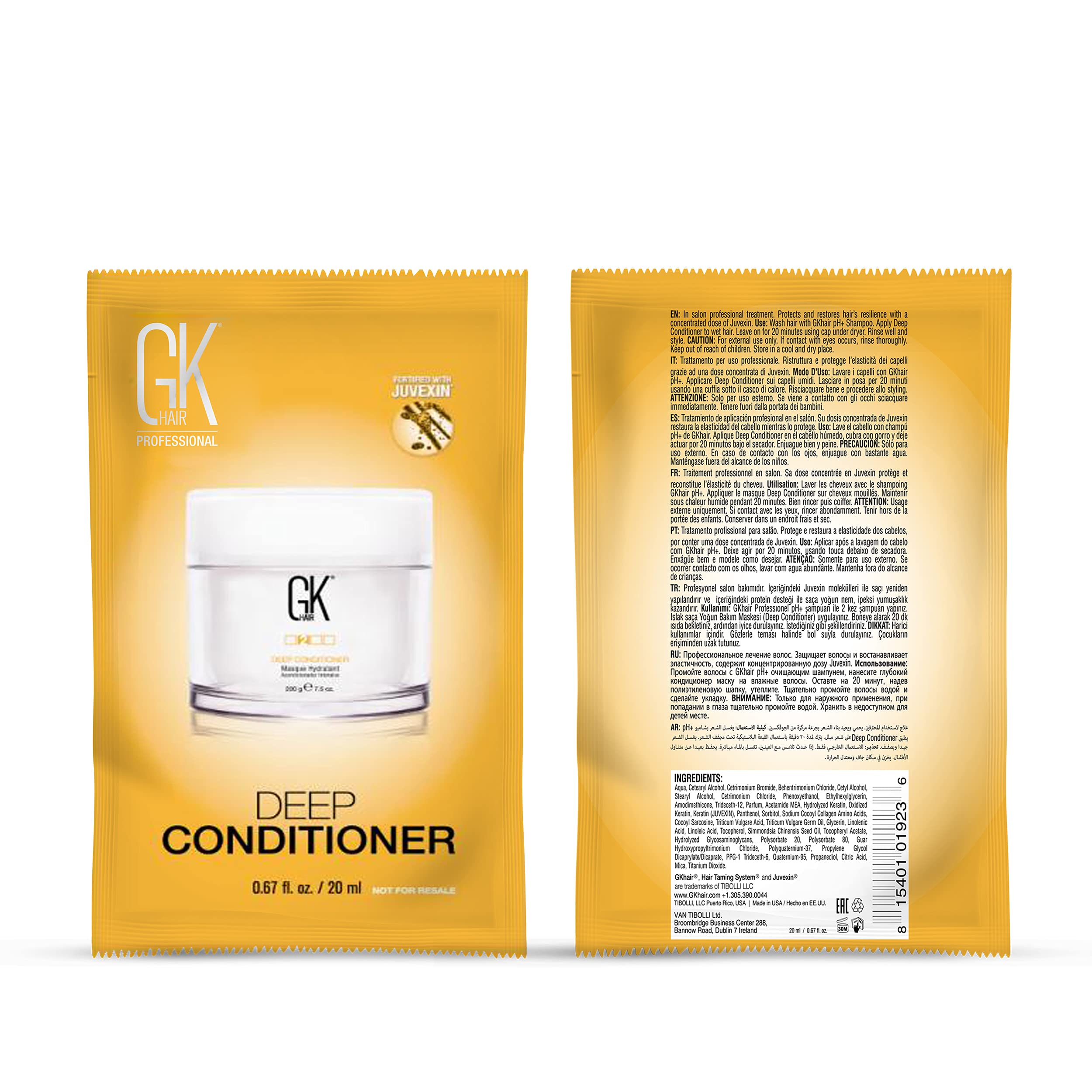 GK HAIR cabello suave y manejable tras uso