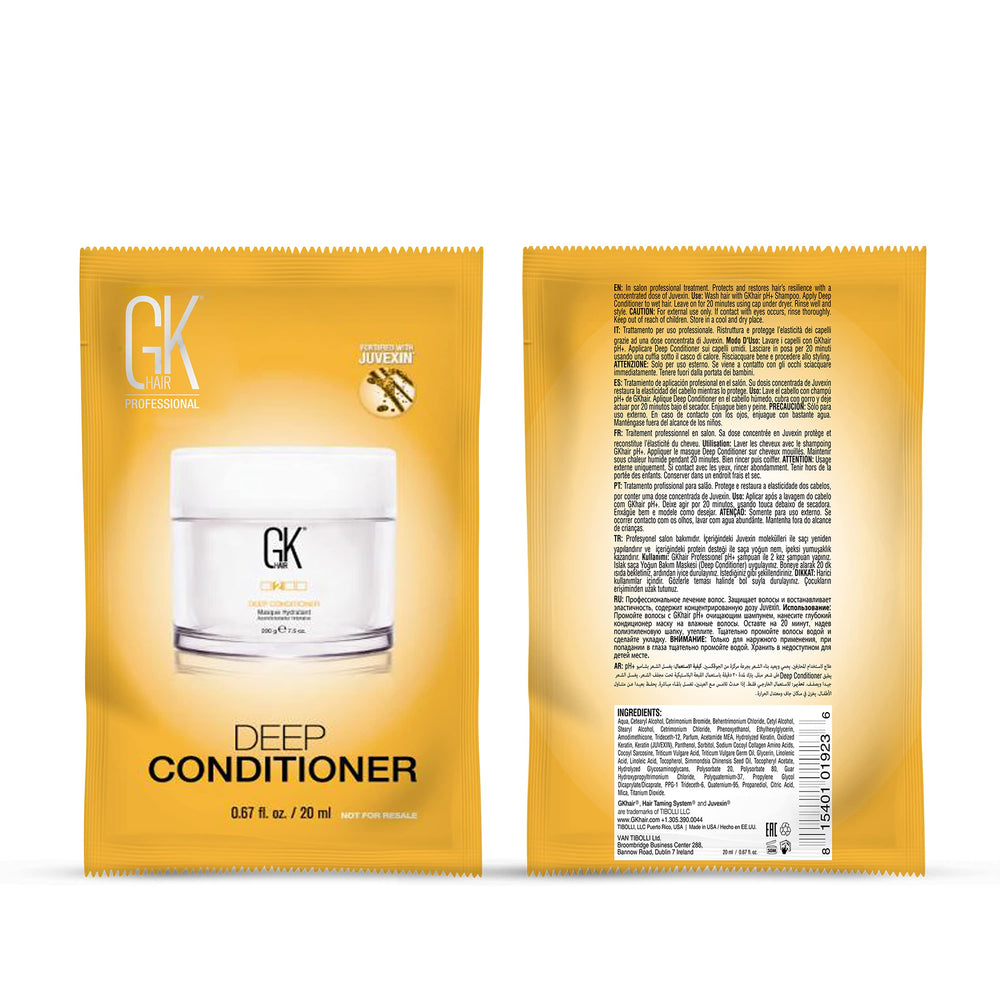 GK HAIR cabello suave y manejable tras uso