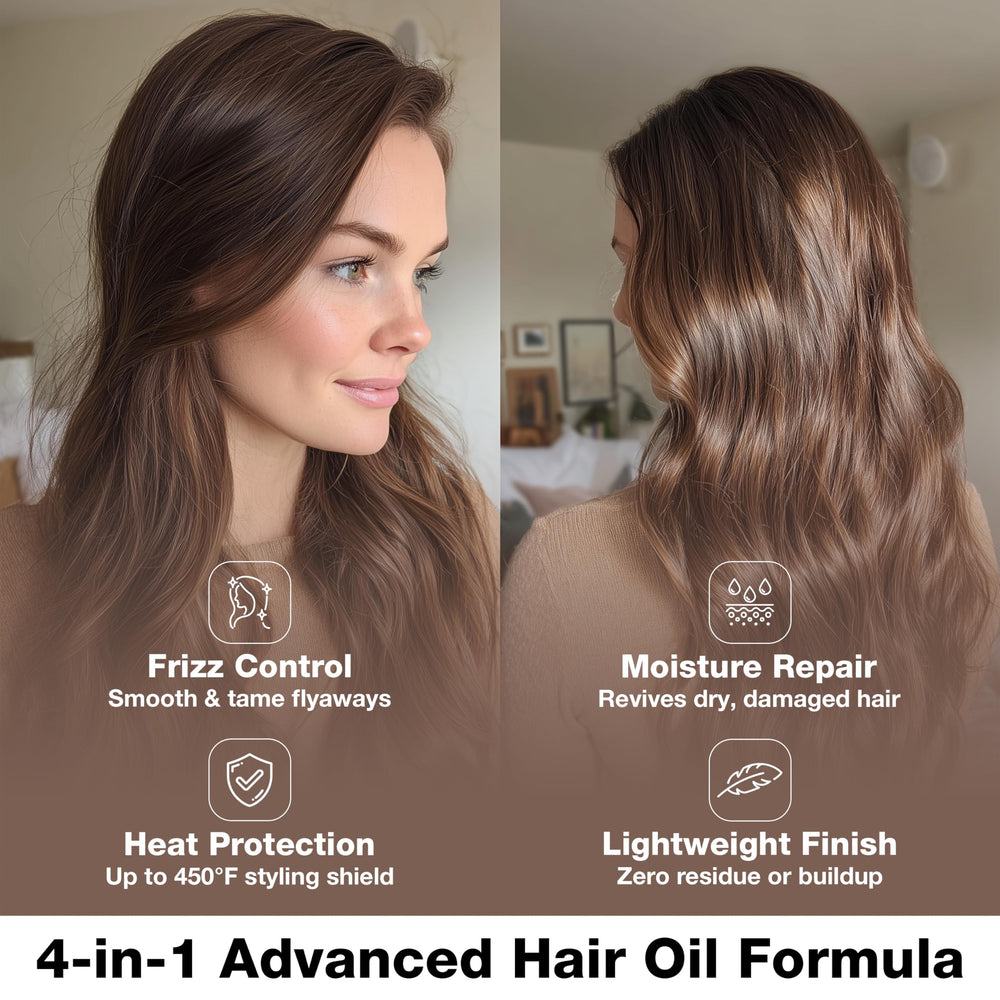 GK HAIR Oil on curly hair for definition and smoothness