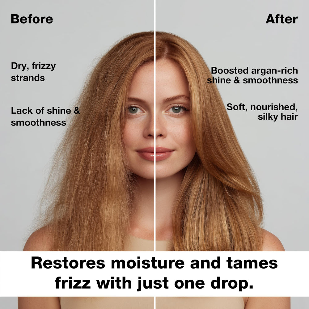 GK HAIR Oil hydrates and seals moisture along each strand