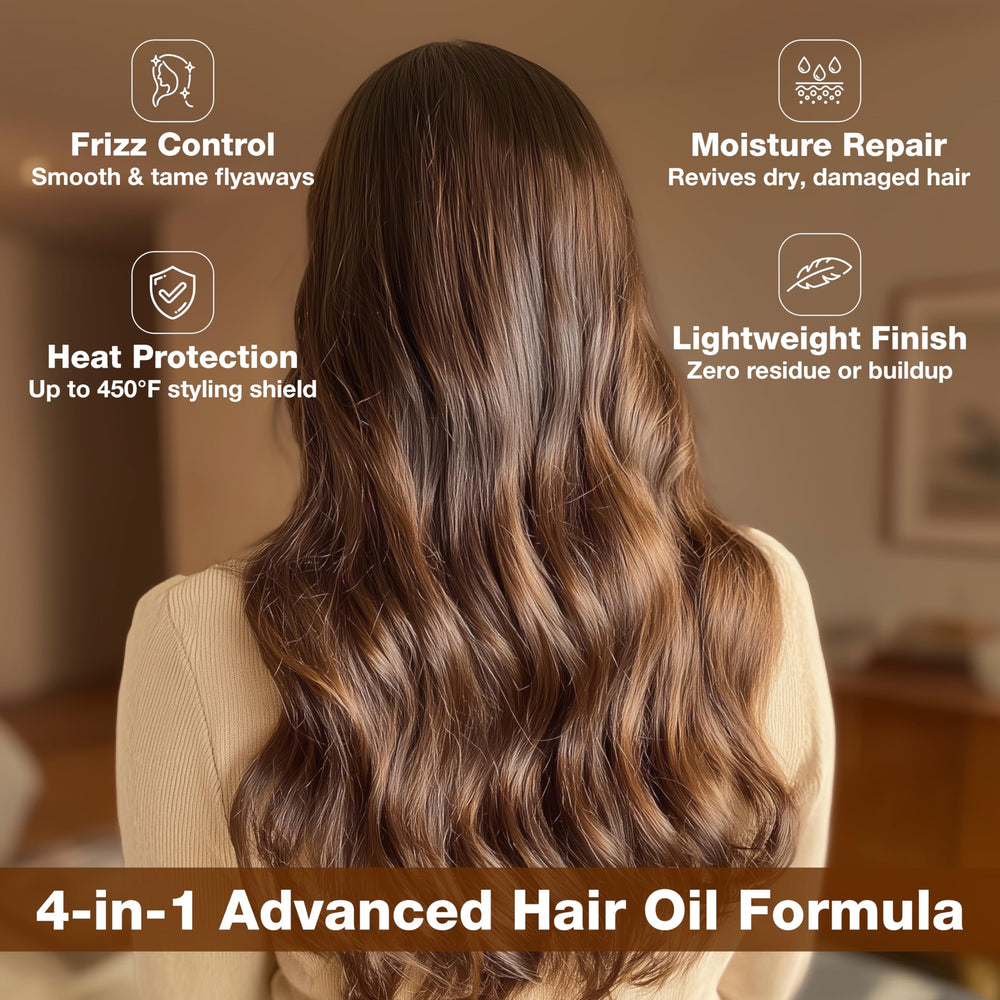 GK HAIR Oil weightless formula with no heavy residue on hair