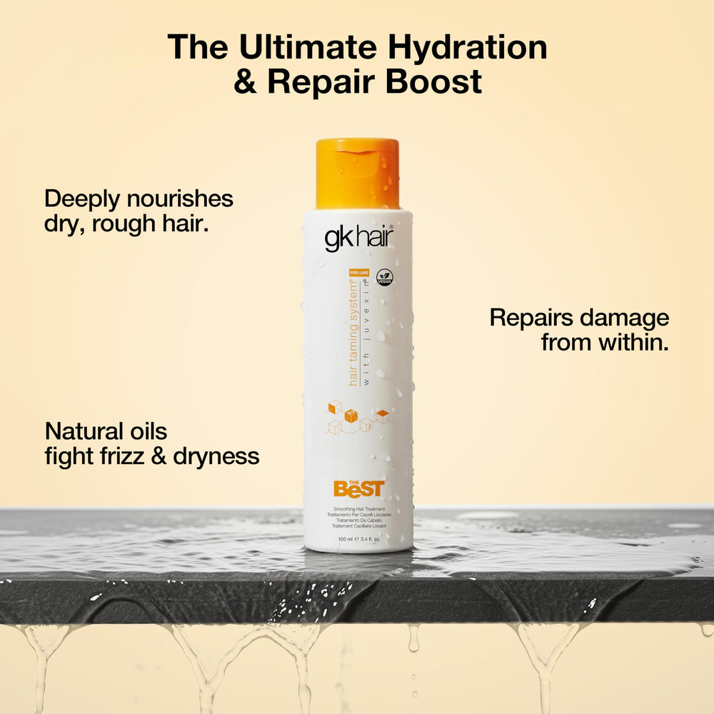 GK HAIR soft silky hair feel after treatment