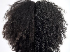 GK HAIR vegan leave-in conditioner on wet hair eases combing and moisture