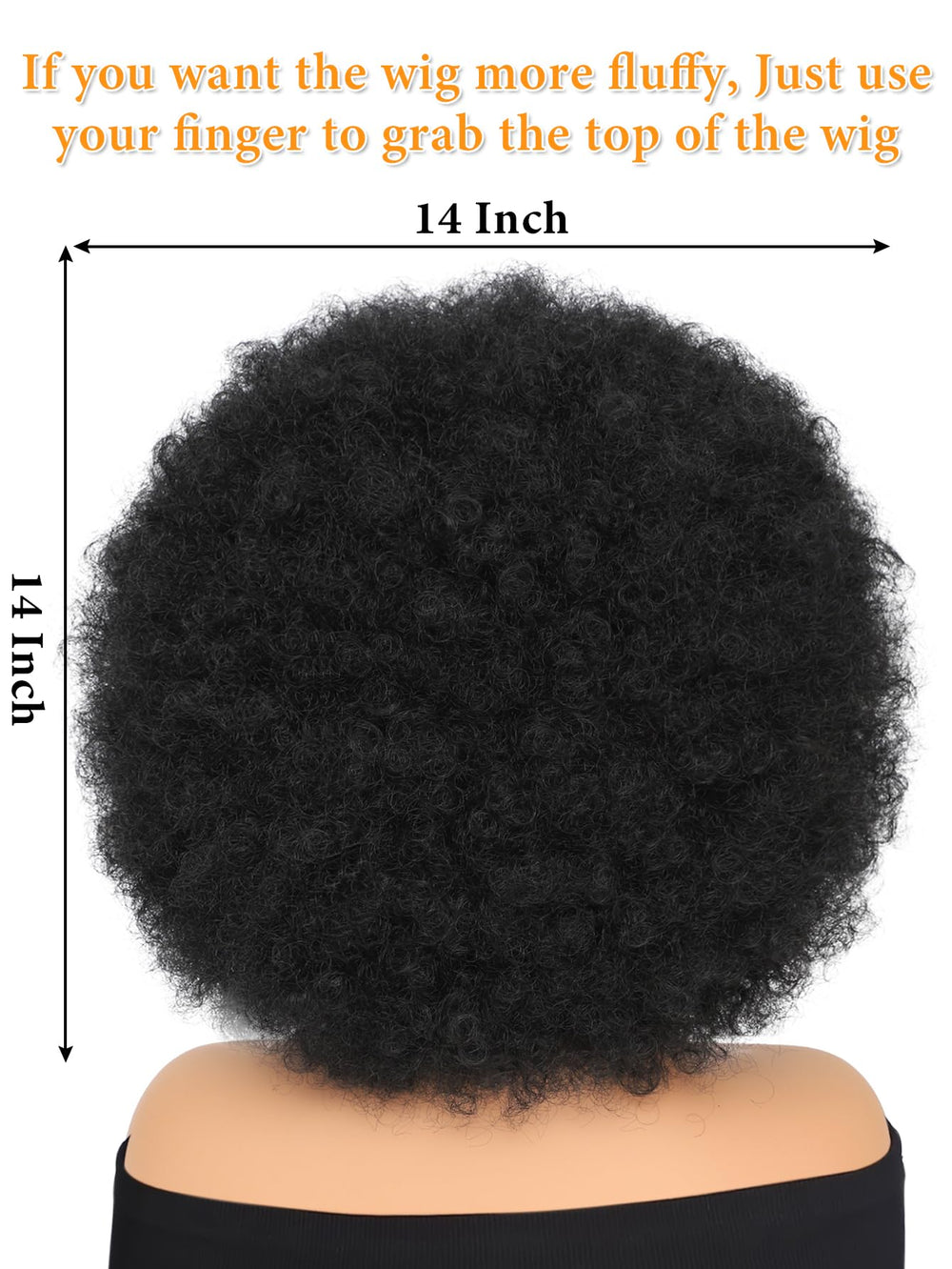 GKtineke Afro Wig daily-wear ready for all-day comfort