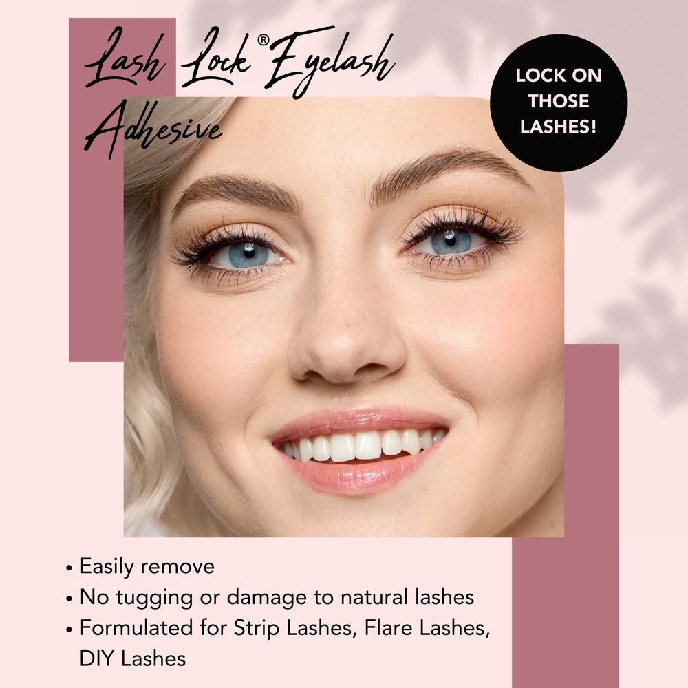 GladGirl waterproof lash glue offers sweatproof, all-day wear for active days