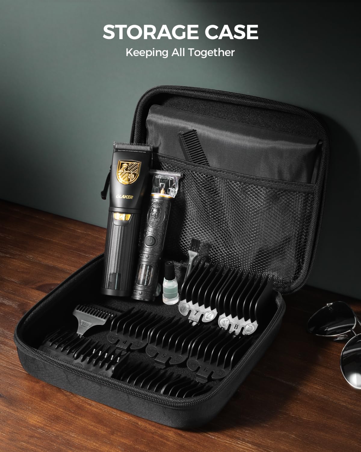 GLAKER long battery life up to 150 minutes per charge