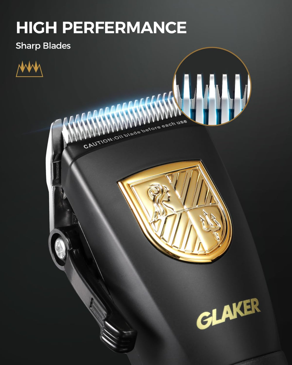 GLAKER fade lever 0.5-1mm enables precise blending
