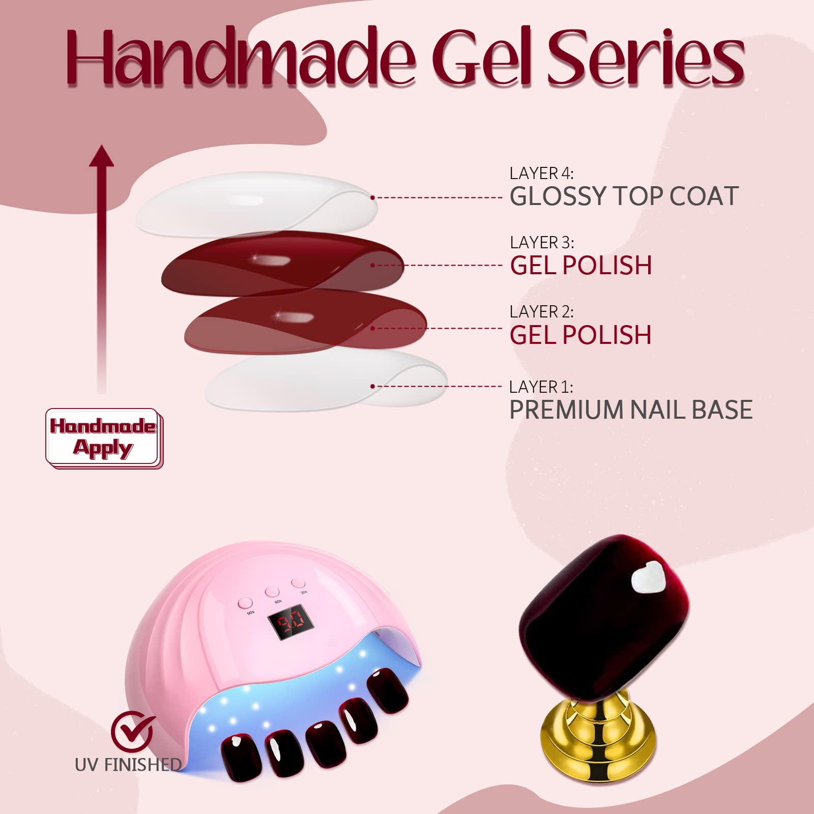 GLAMERMAID nails last up to two weeks with normal care