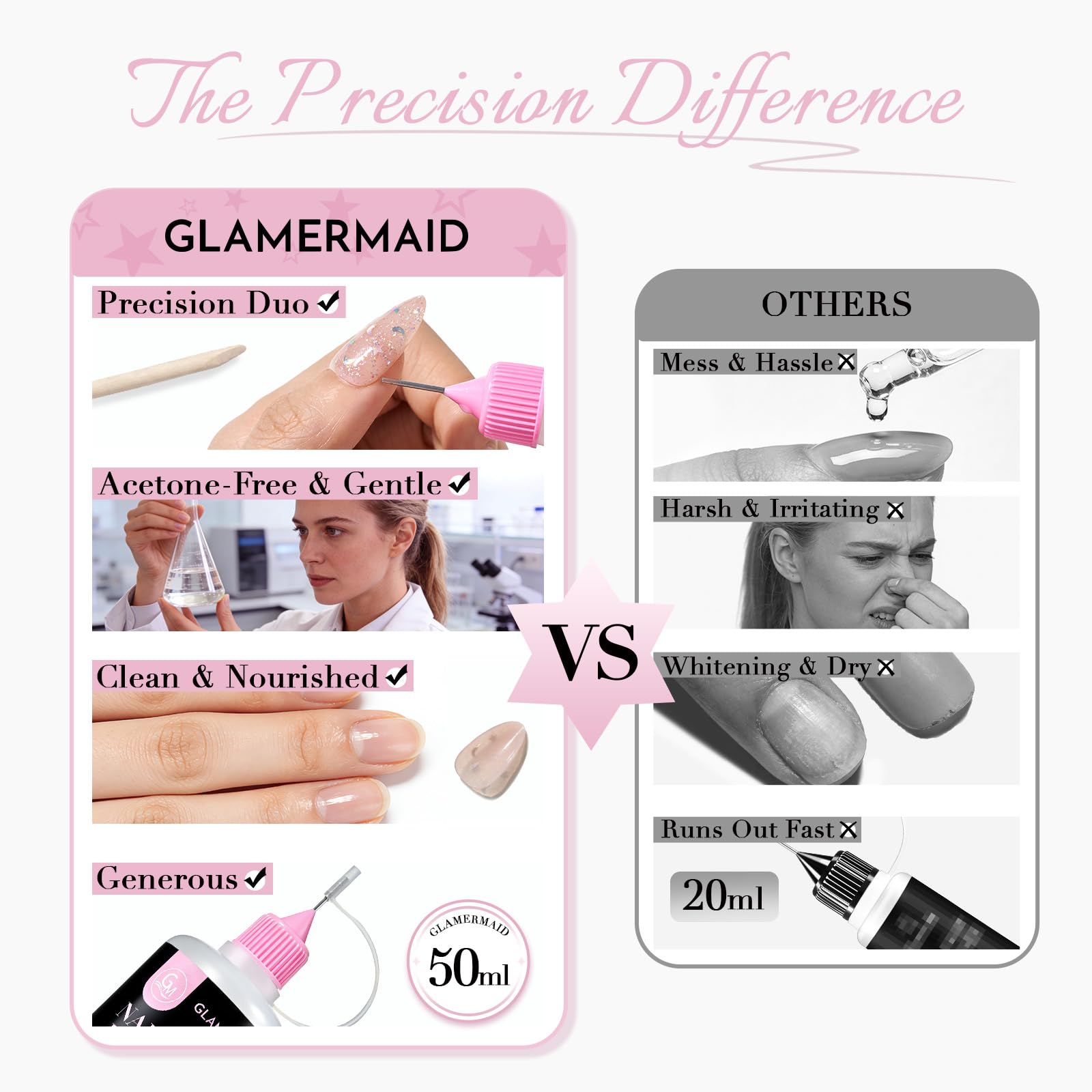 GLAMERMAID: uso seguro en casa para una manicura más fácil