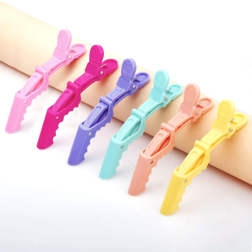 GLAMFIELDS pinzas cocodrilo diseño curvado para adaptar al contorno.