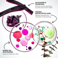 Glamglow SUPERMUD jar contents reveal K-17 clay and acids blend.